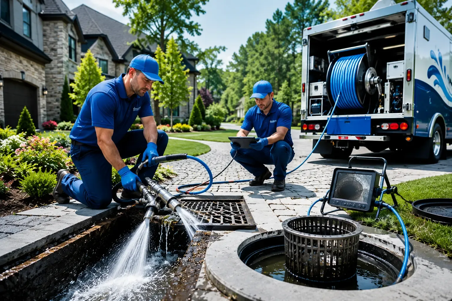 Local outdoor drain cleaning professionals in Amberg, WI